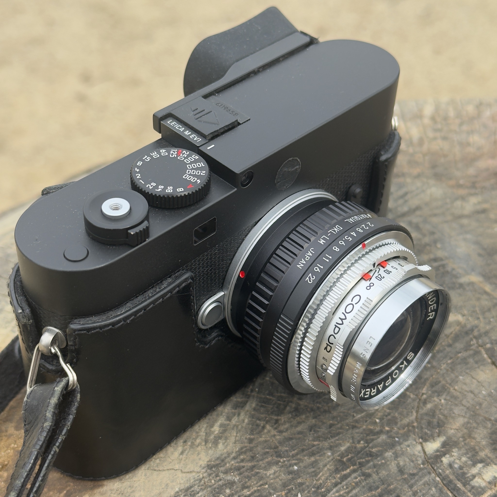 Voigtländer Skoparex 35mm f3.4 DKL mount** on Olympus E-P3
