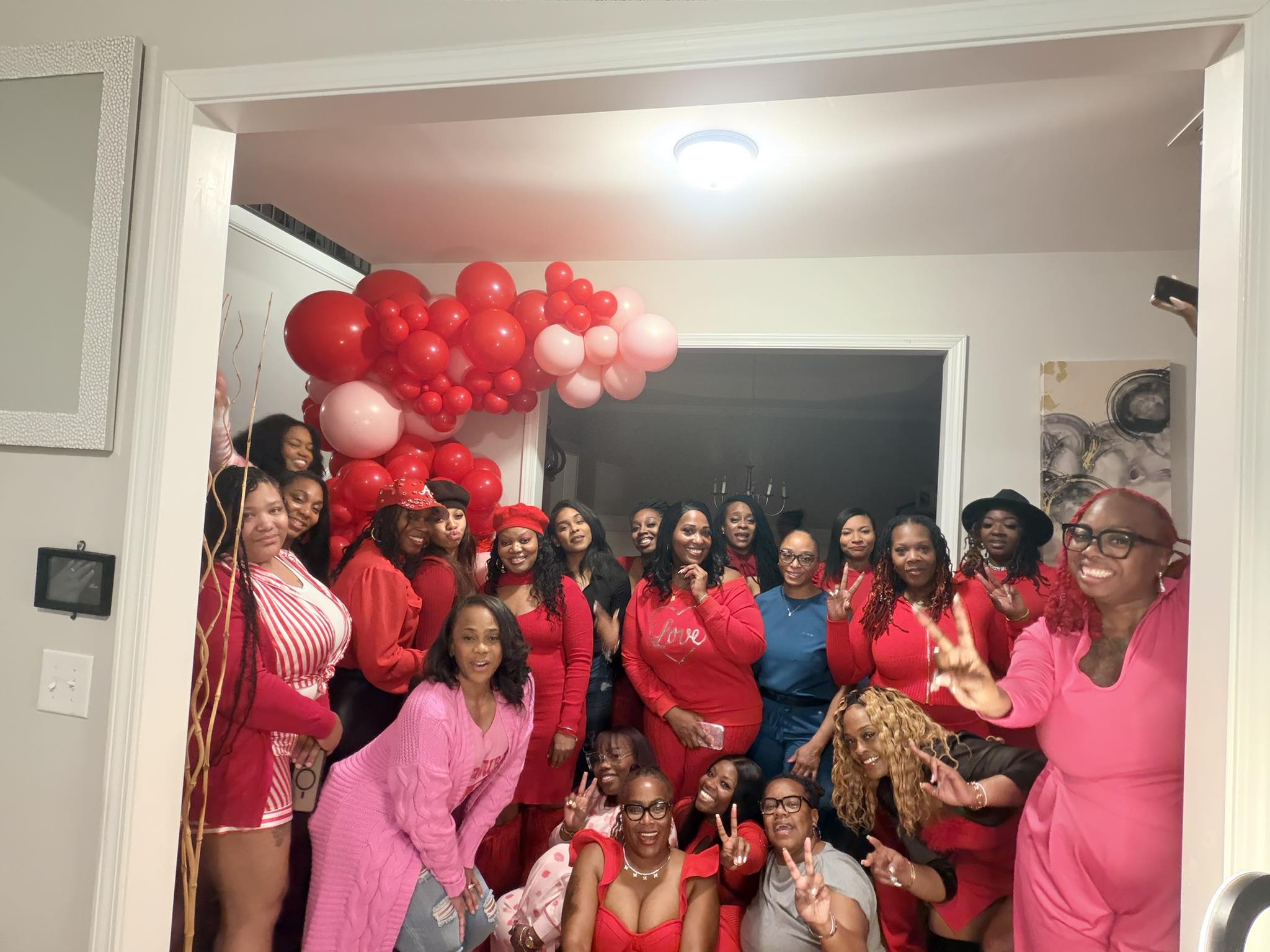 chateau elan dress code for ladies Galentines day event at category:Autumn / Winter