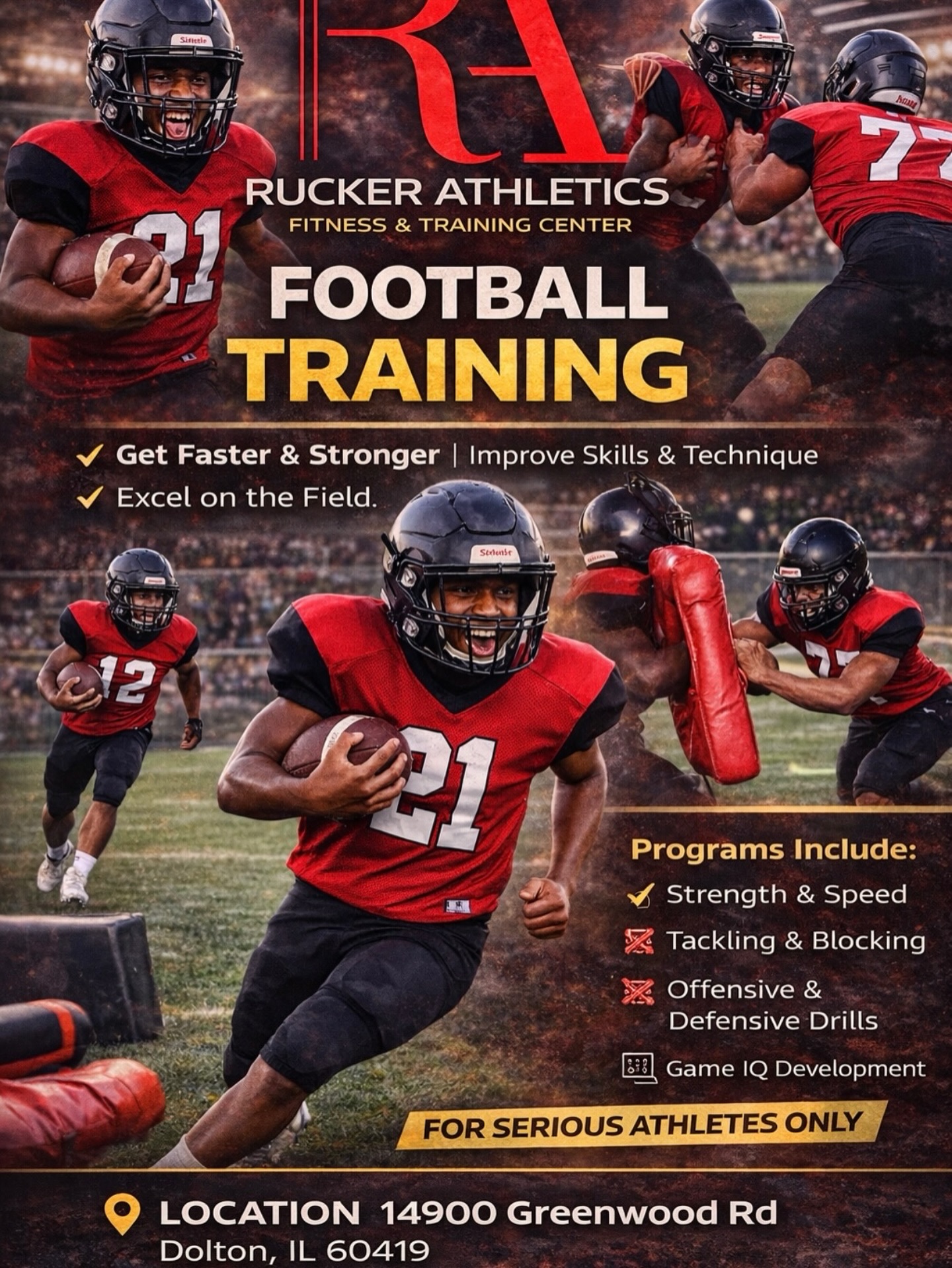 Dion - Rucker Athletes Fitness & Training Center is officially opening ...