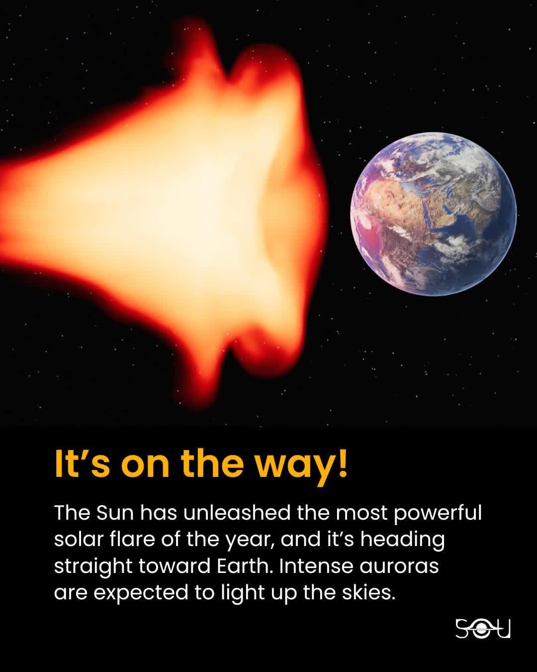 Chad - ☀️ The Sun just fired off its strongest solar flare of 2025—an ...