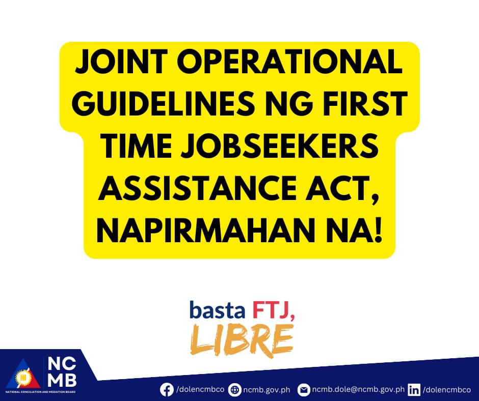 Napirmah... - National Conciliation and Mediation Board - NCMB | Facebook