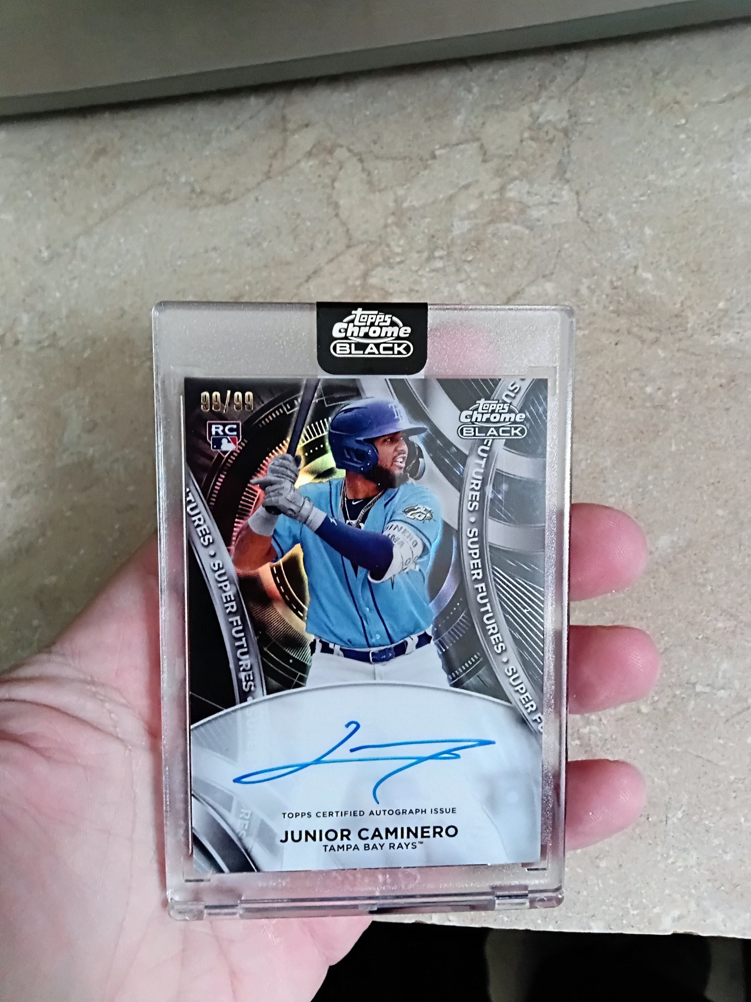 Finally got Junior Caminero