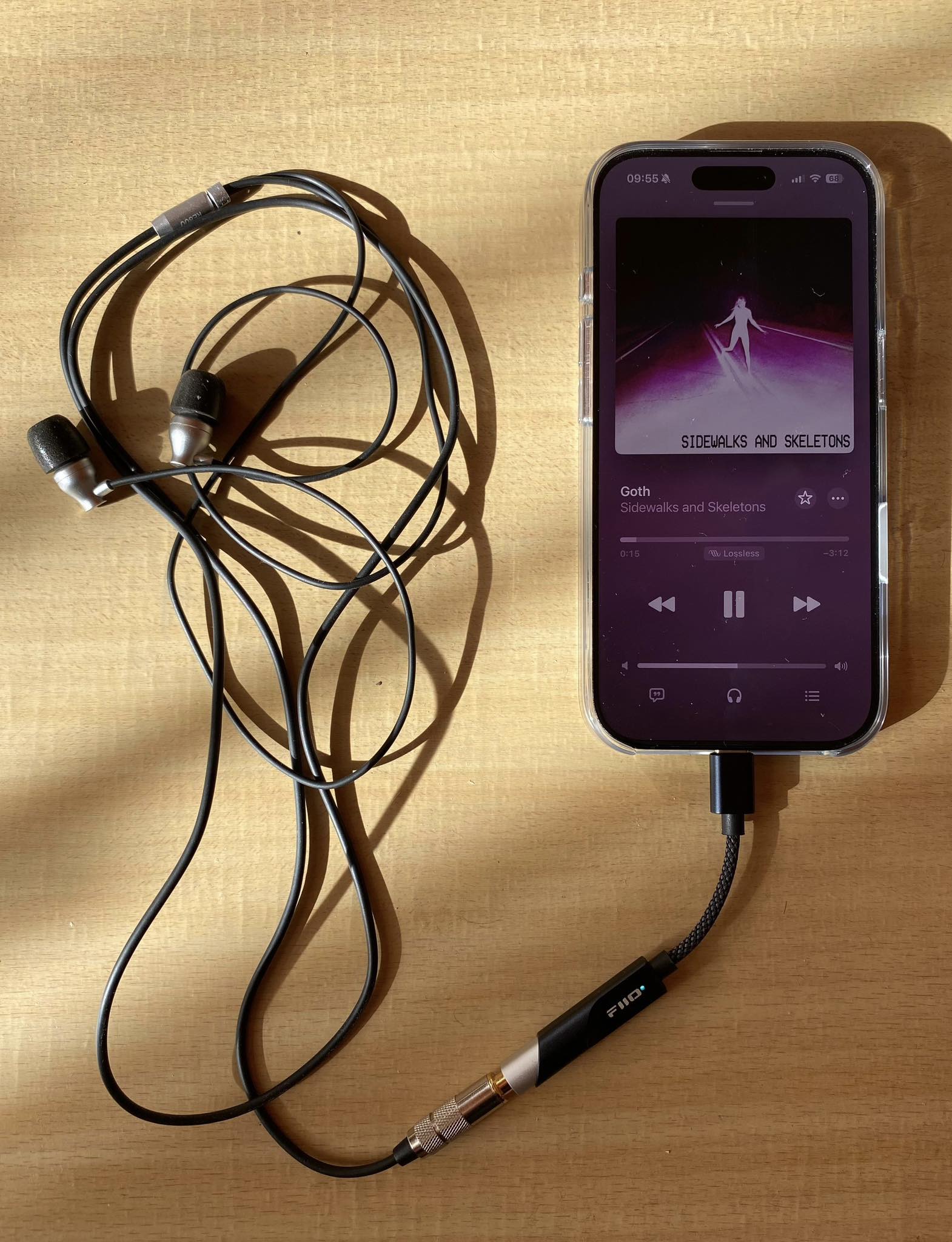 Fiio KA11 Dongle DAC with Sennheiser HD6XX Headphones
