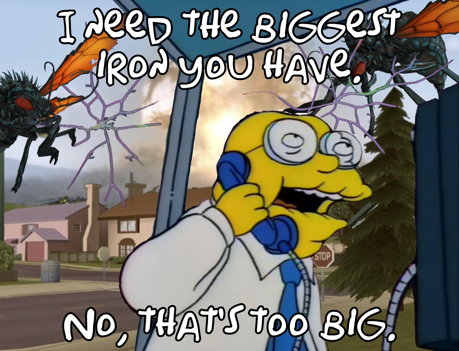 I NeeD THE BIGGEST בסו you HAVe STOP No, NO,THATSTOOBIG. THAT'STOO BIG.