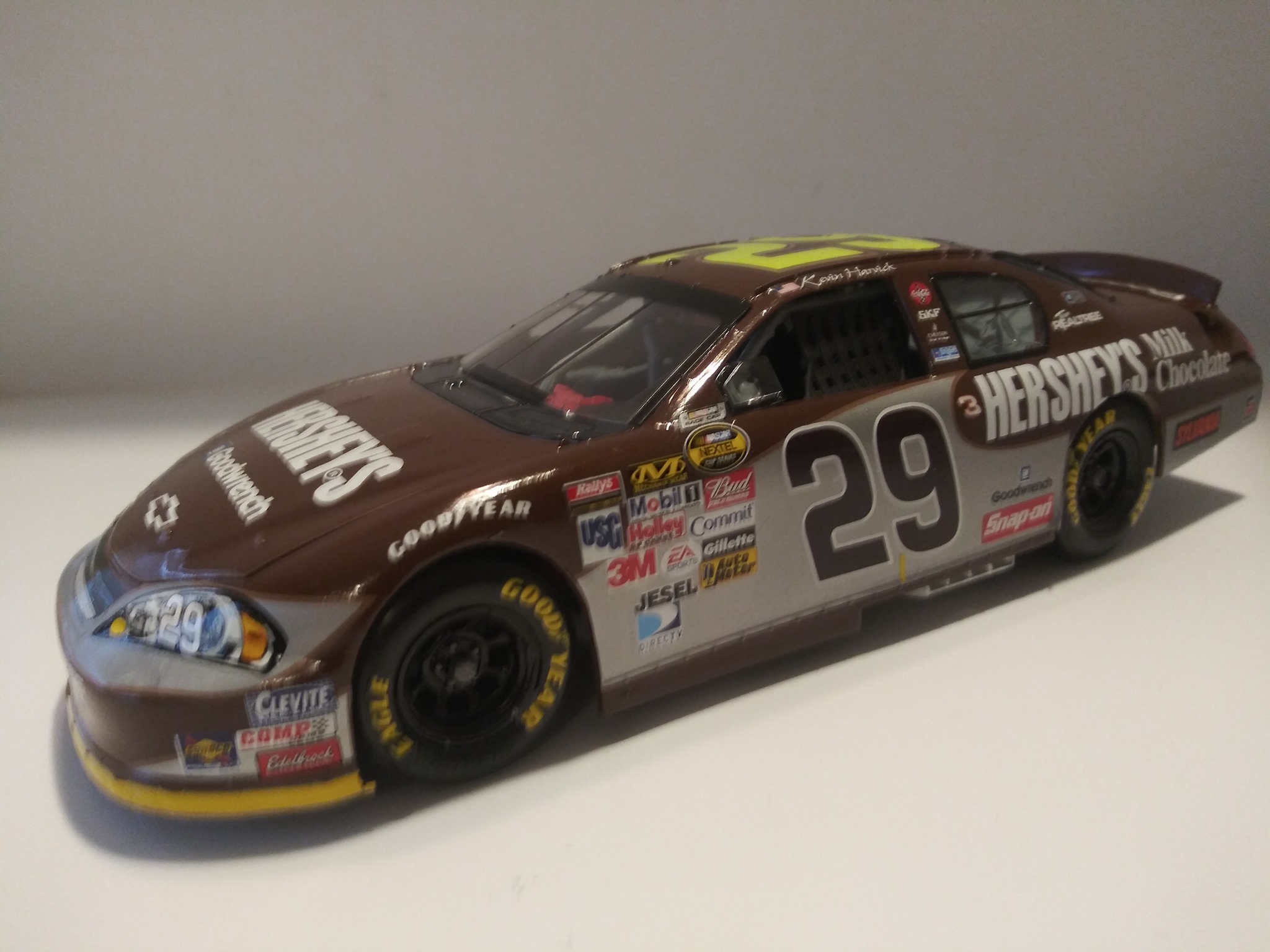 Carrosserie Mini-Z Kyosho Kevin Harvick #29 Monte Carlo 2006 - Réf MZX123-29 - Neuf