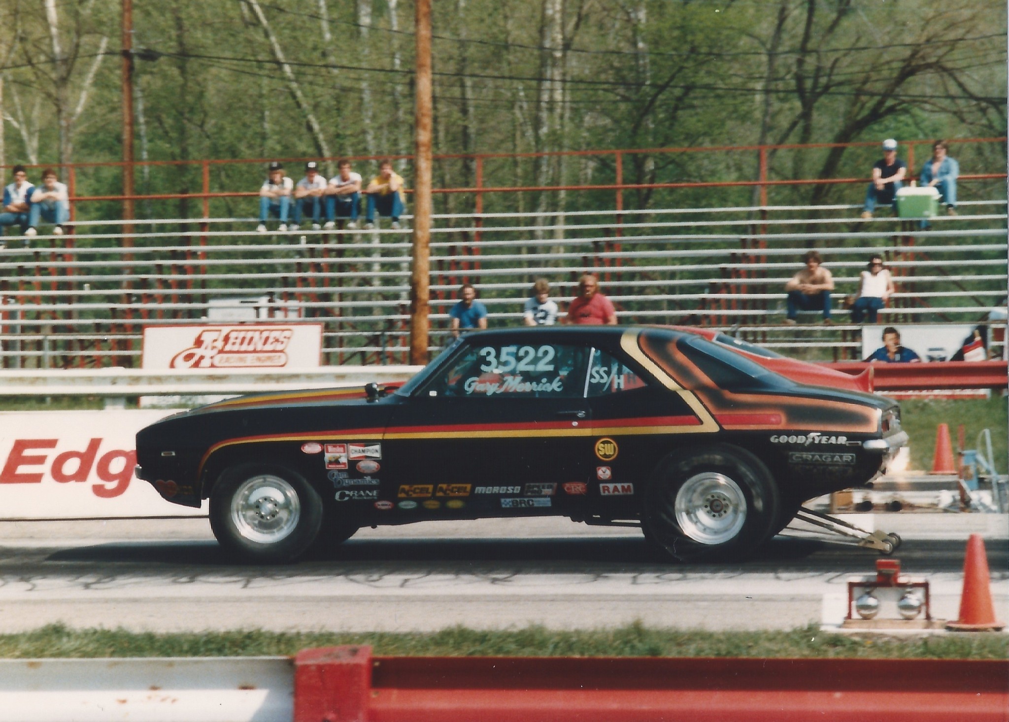 Stock/Super Stock Racers | Gary Merrick's 1969 SS/H Camaro at Edgewater ...