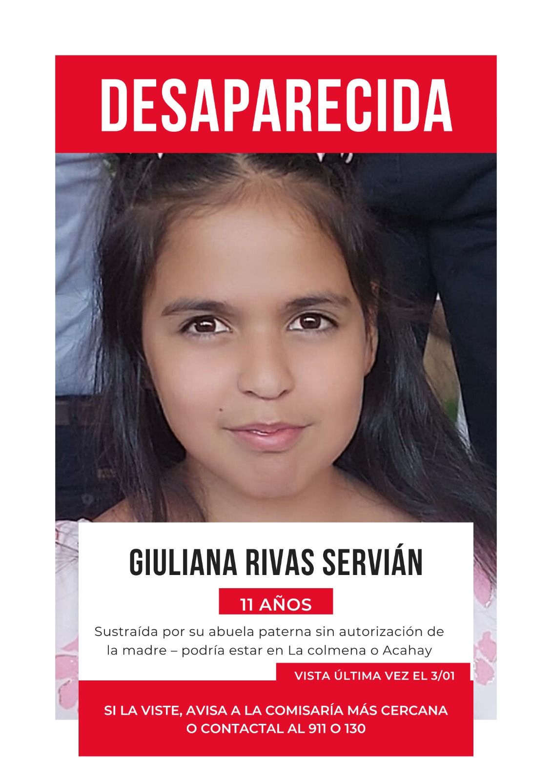Rebeca Divitto - Por favor les pido que compartan, es mi... | Facebook