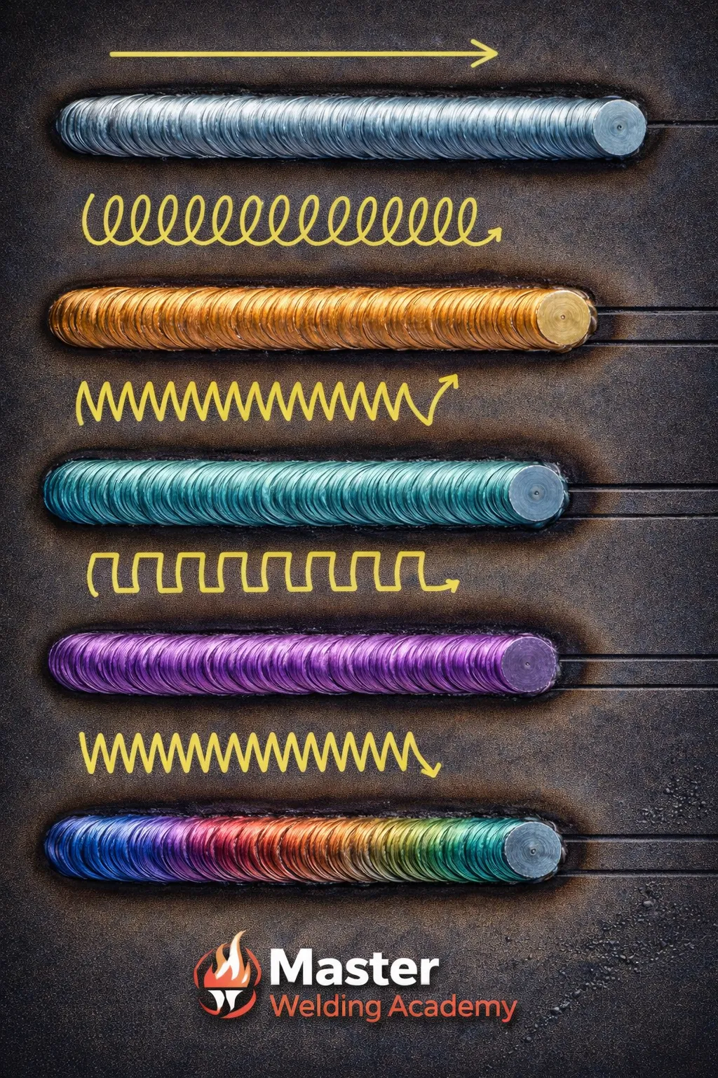 Faridul Babu - Welding Weave Patterns Explained #welding... | Facebook