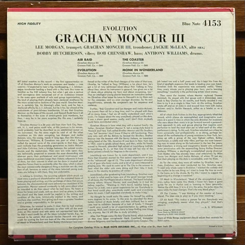 Remembering Jackie McLean and Grachan Moncur III