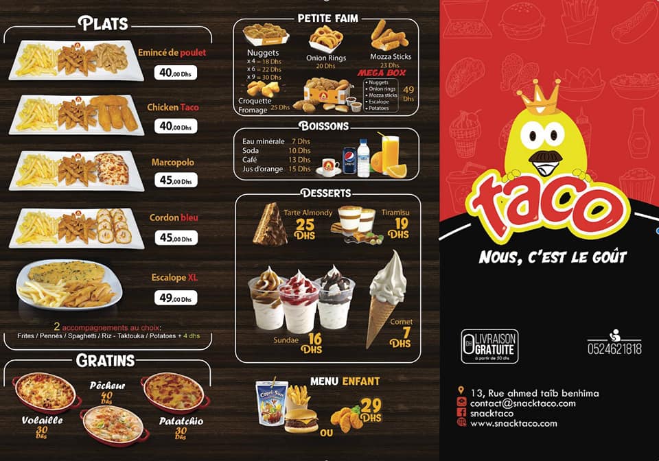 Taco Photos Safi Morocco Menu Prices Restaurant Reviews Facebook