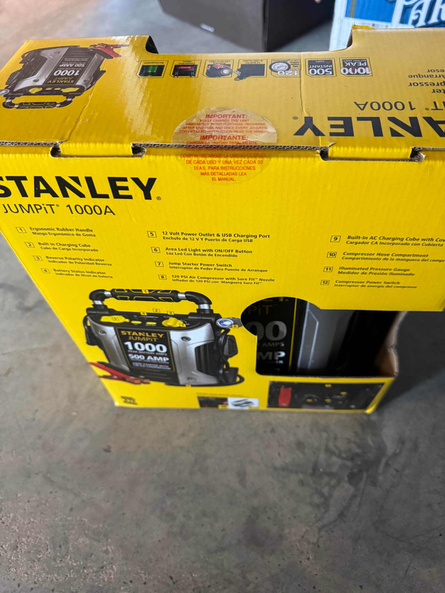 Stanley Jump box with compressor - Air Compressors - Bristow, Virginia ...