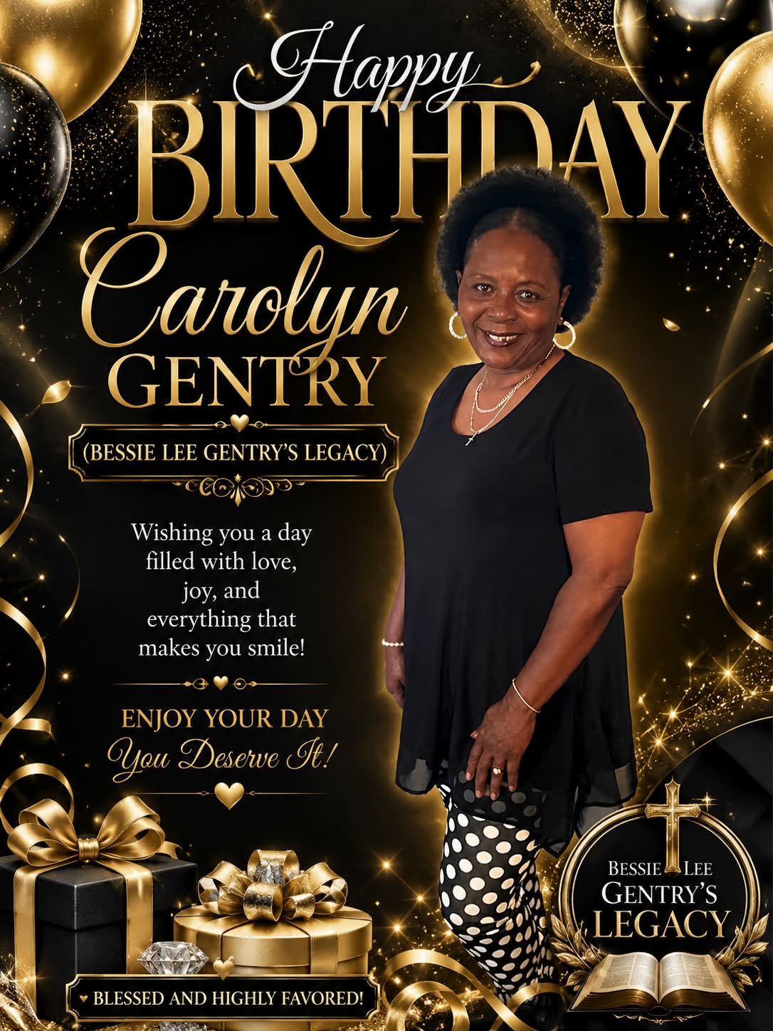 Happy Birthday, Dr. Gentry. We love you!