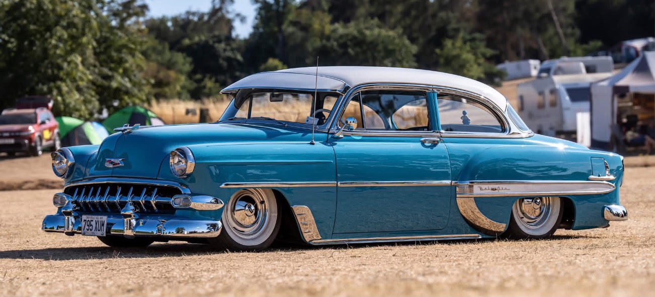 1954 Chevrolet Bel-Air #54BelAir #ViejitosCC #Convertible
