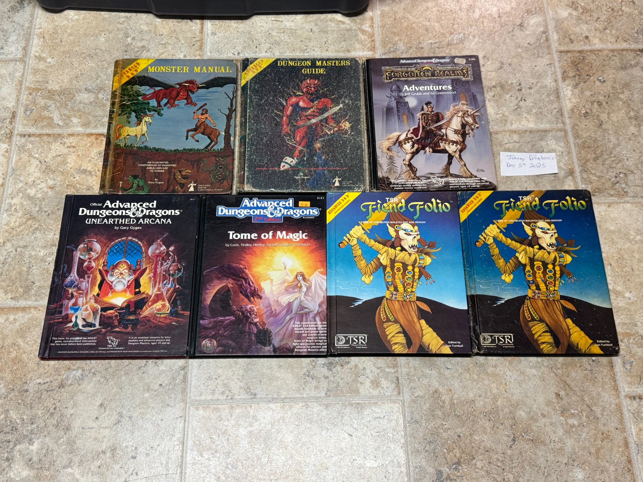 1991 Advanced Dungeons & Dragons trading cards factory set for sale