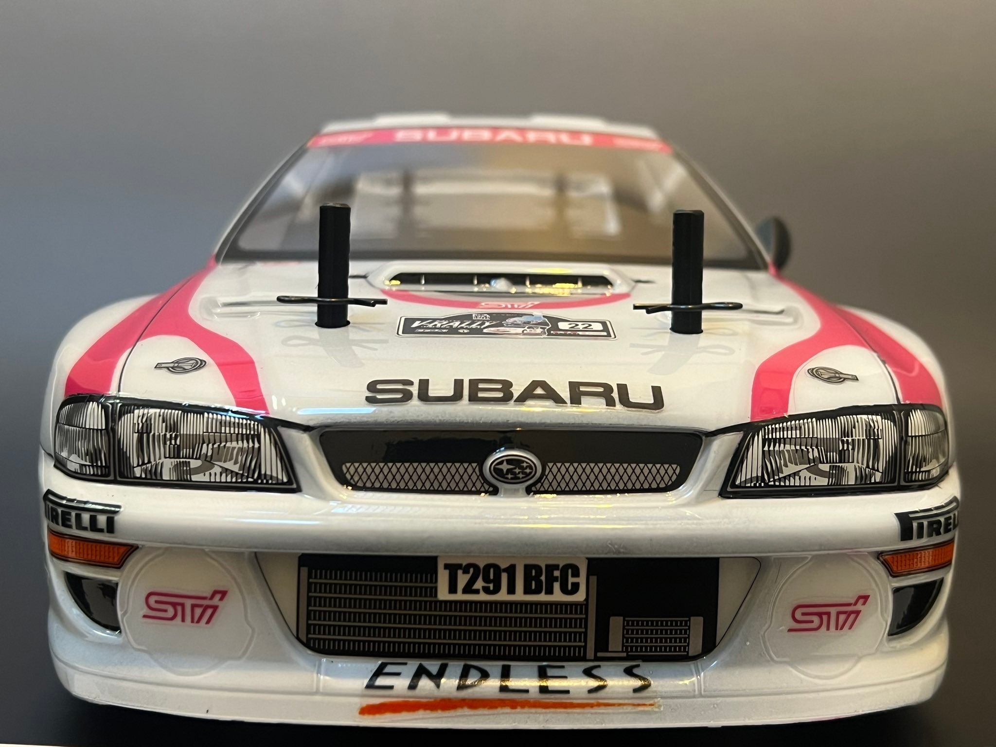 1999 Tour de Corse SUBARU Allstars team Toshihiro Arai/Roger
