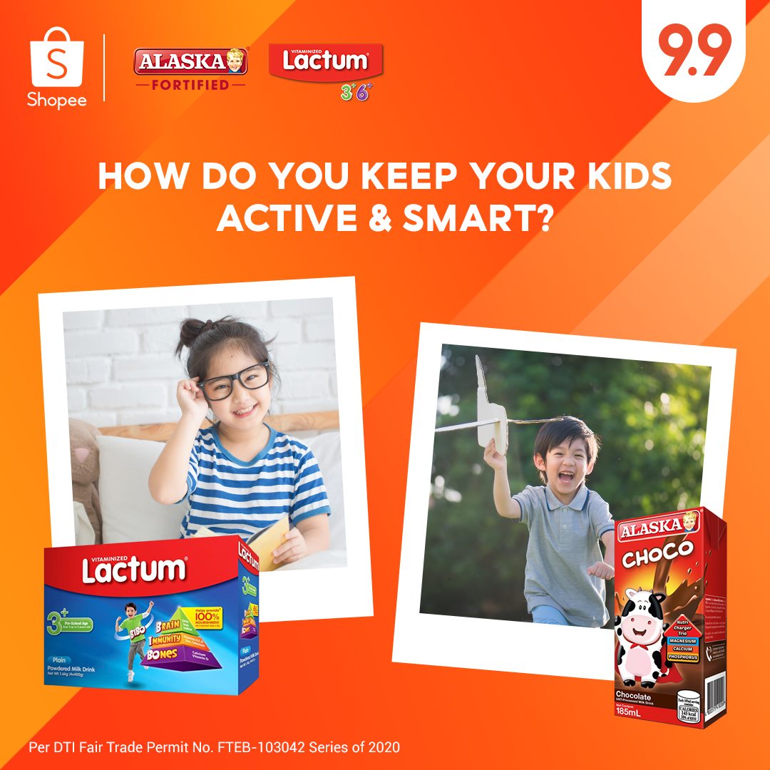 Shopee - Want to keep your child active, smart & healthy?...