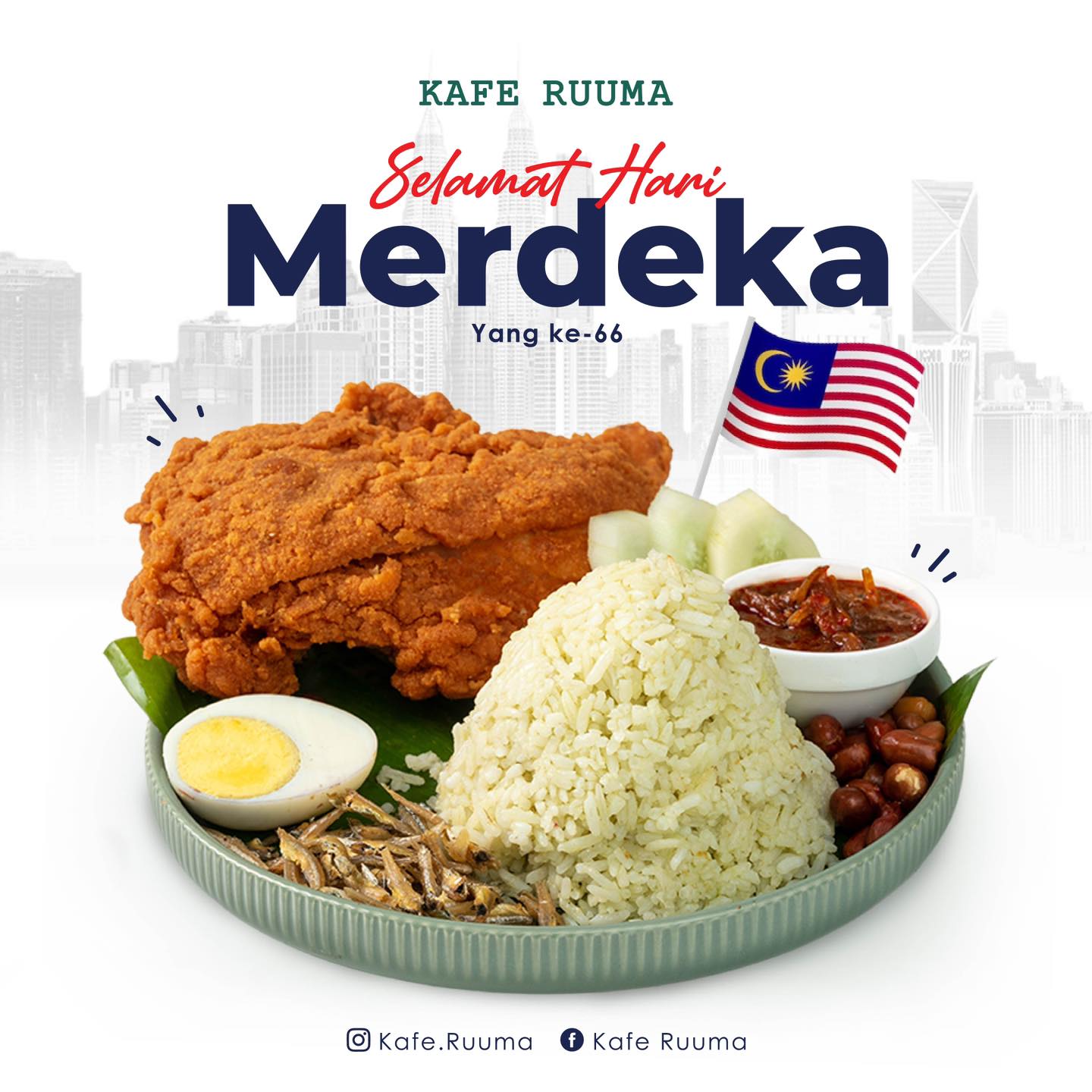 Kafe Ruuma - Merdeka! Merdeka! Merdeka! Let's celebrate...