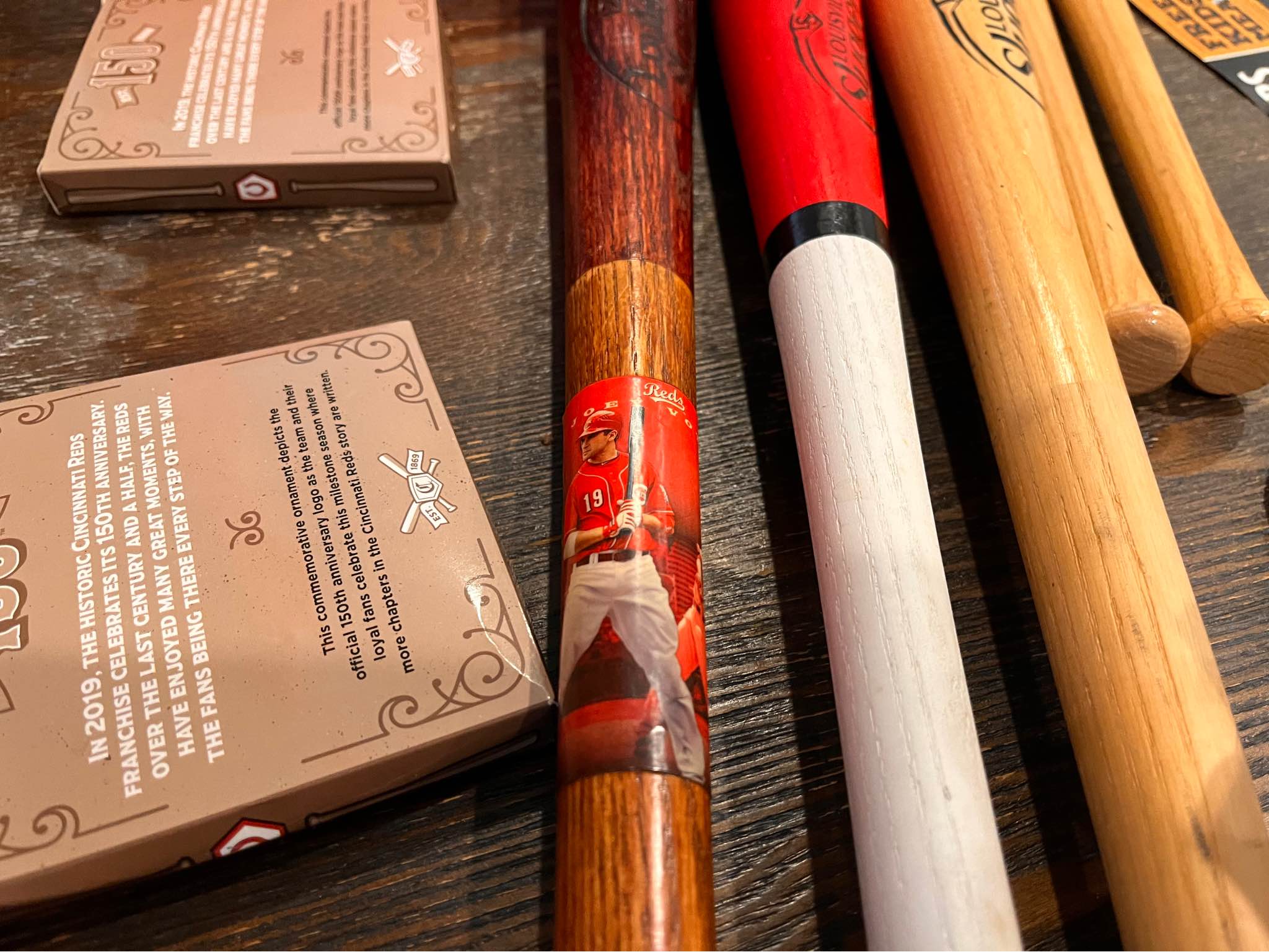 Cincinnati Reds Collectible Lot – Signed Items, Bats, and Memorabilia ...