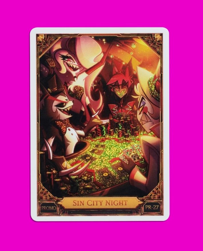 Seeking someone to pick up Sin City Night card