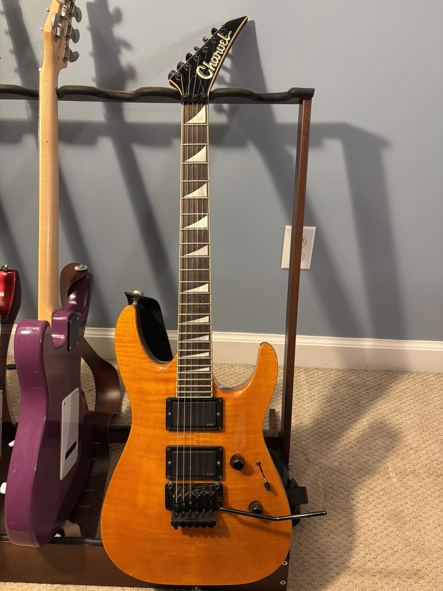 1990 Charvel 750xl guitar still plays great