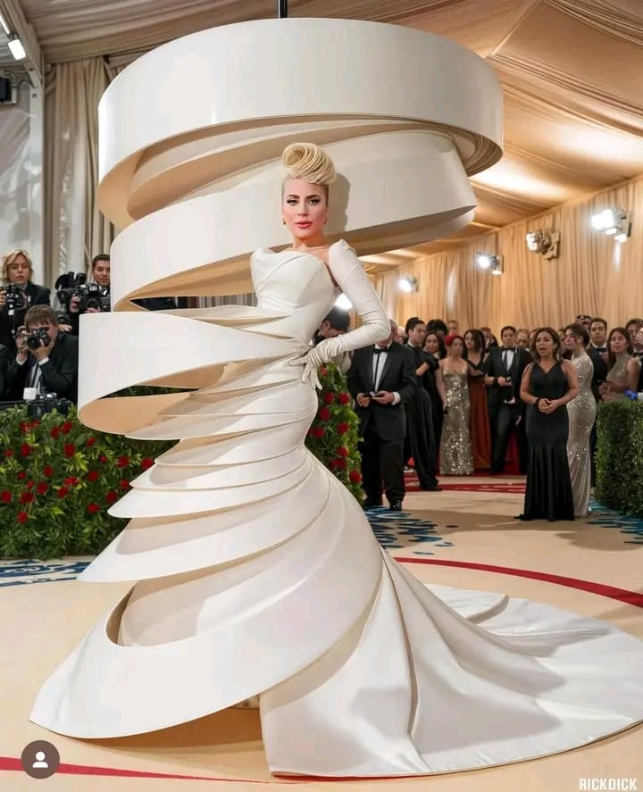 lady gaga dress 2024 Gaga' wore this elegant to the Met Gala and Nigerian culture 'critics' who almost cancel!ed Tems for her dressing at the 2022 Grammys were quiet. I think critics must Sleeveless Mini Dress