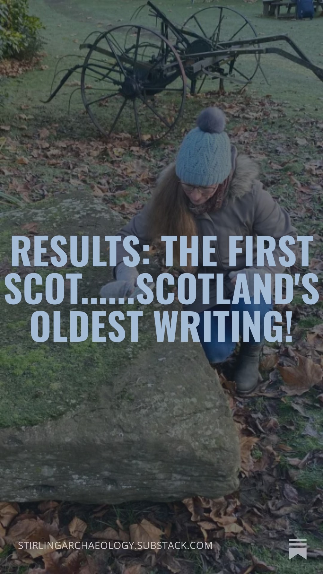 Old Stirling | Breaking news the translation of the Greenloaning Stone ...