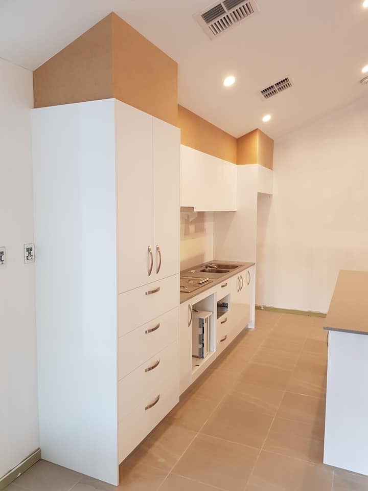 GRC Cabinets - Beerwah kitchen all complete with bulkheads...