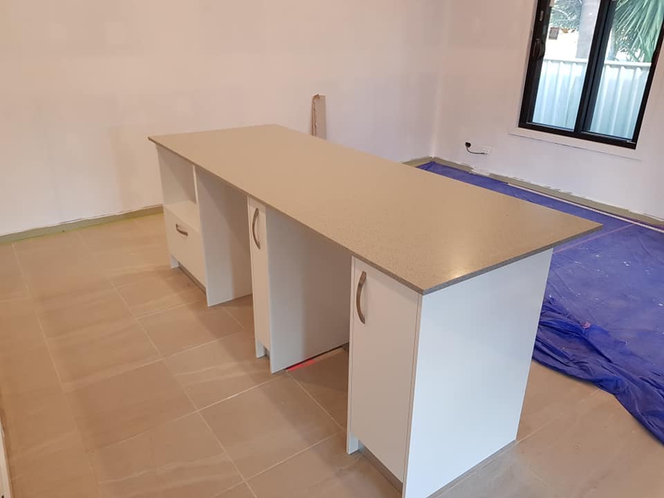 GRC Cabinets - Beerwah kitchen all complete with bulkheads...