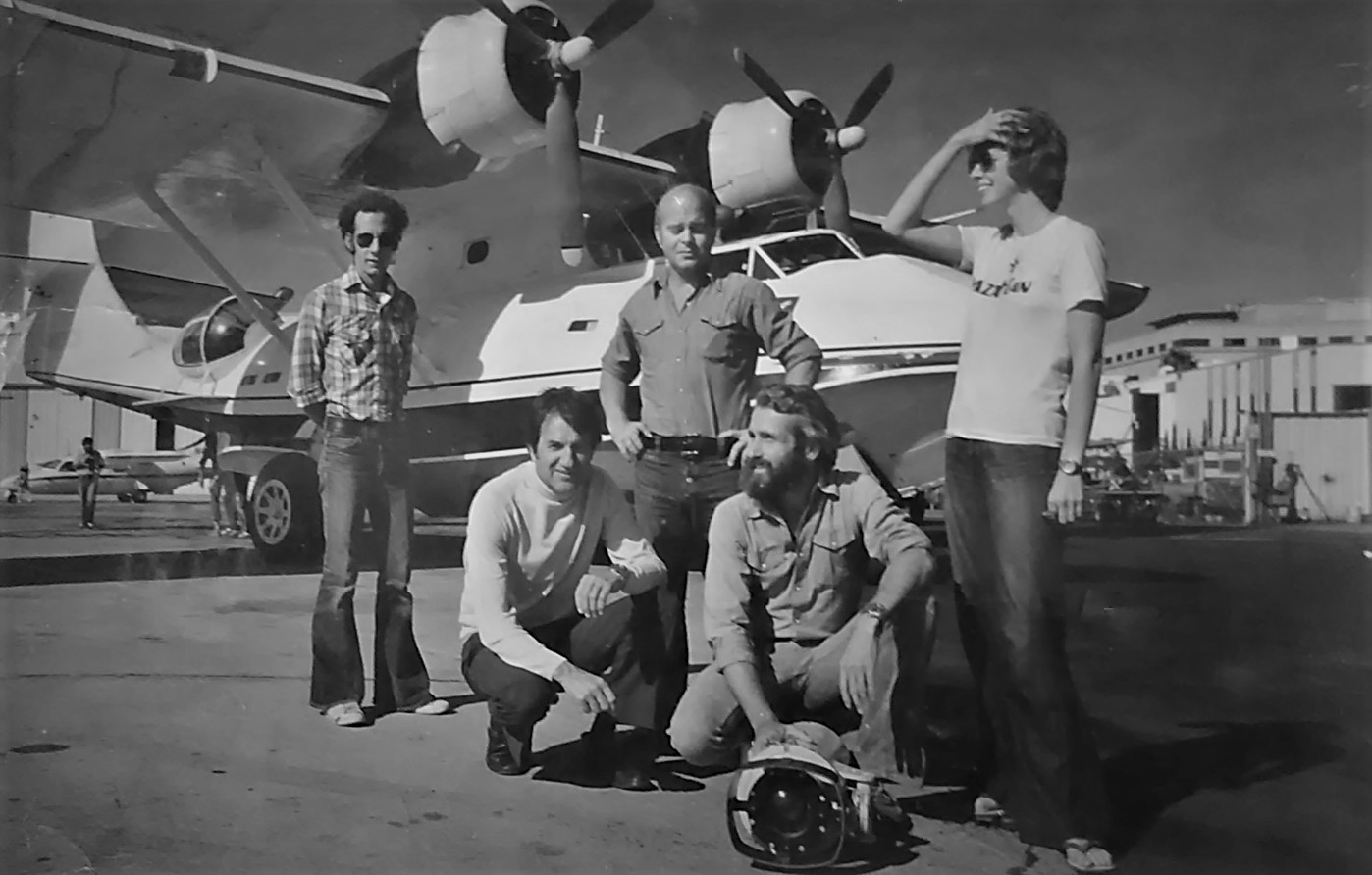 Consolidated PBY Catalina | I believe this is diver Phillipe Cousteau ...