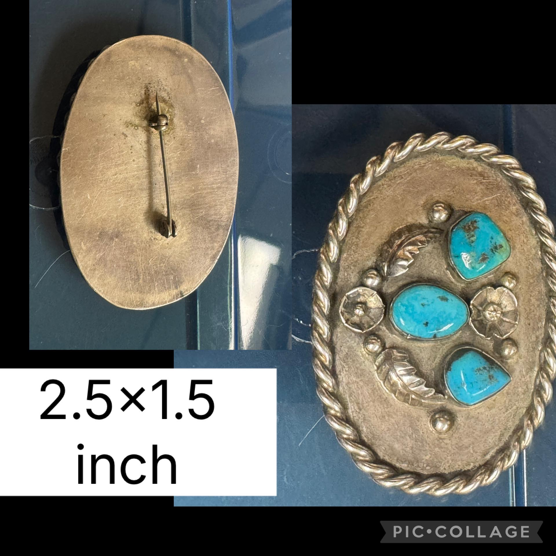 What is this unsigned Native American brooch?