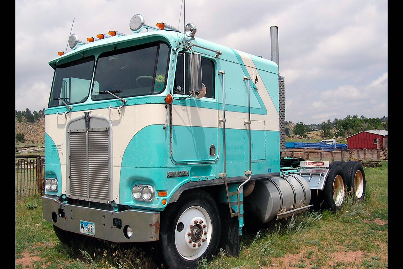 Modellino Kenworth K100 Aerodyne 1979 Con Rimorchio – Scala 1:18, Lungo 36 Pollici – Road Kings