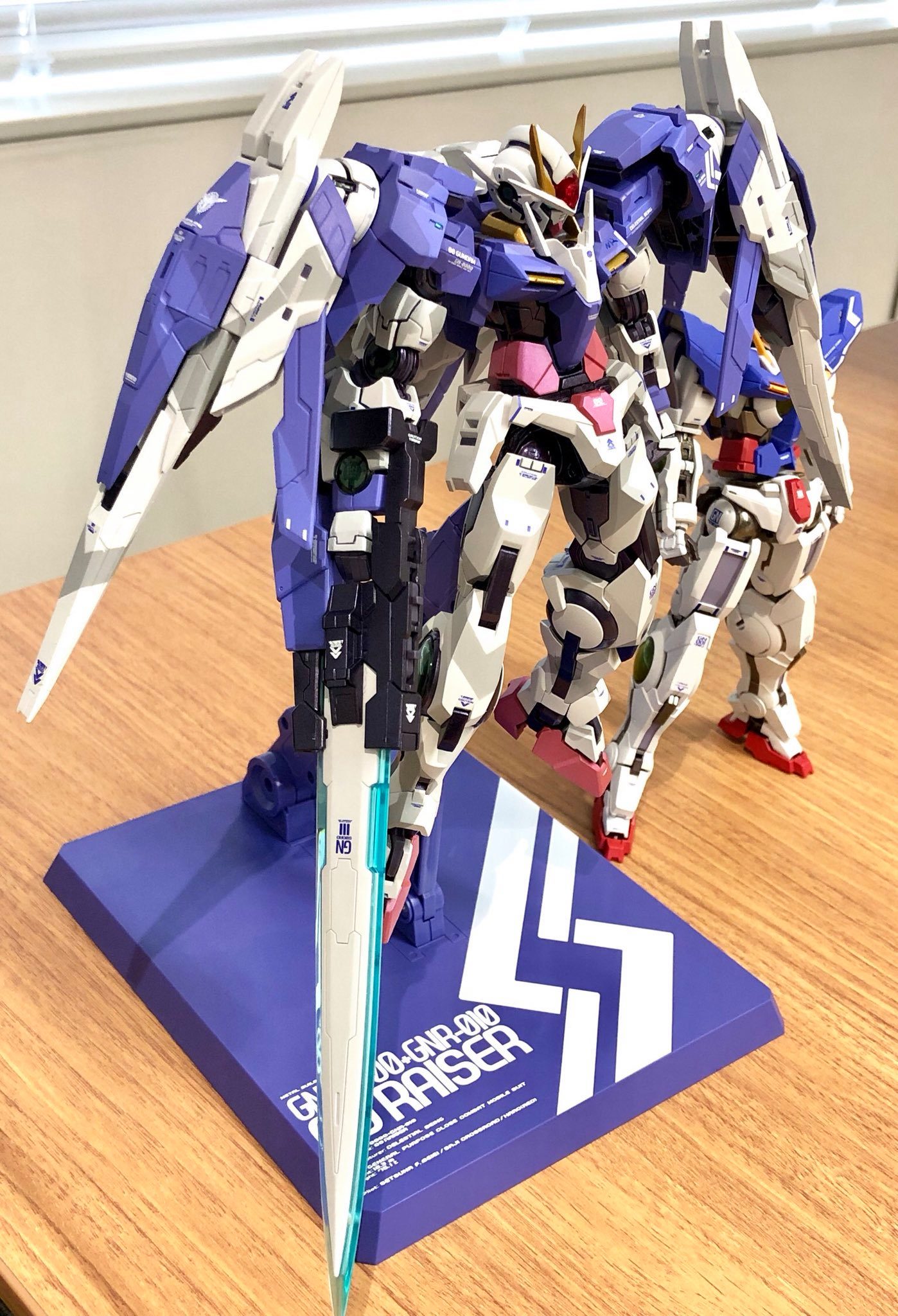Metal Build 00 Raiser Designer's Blue Version