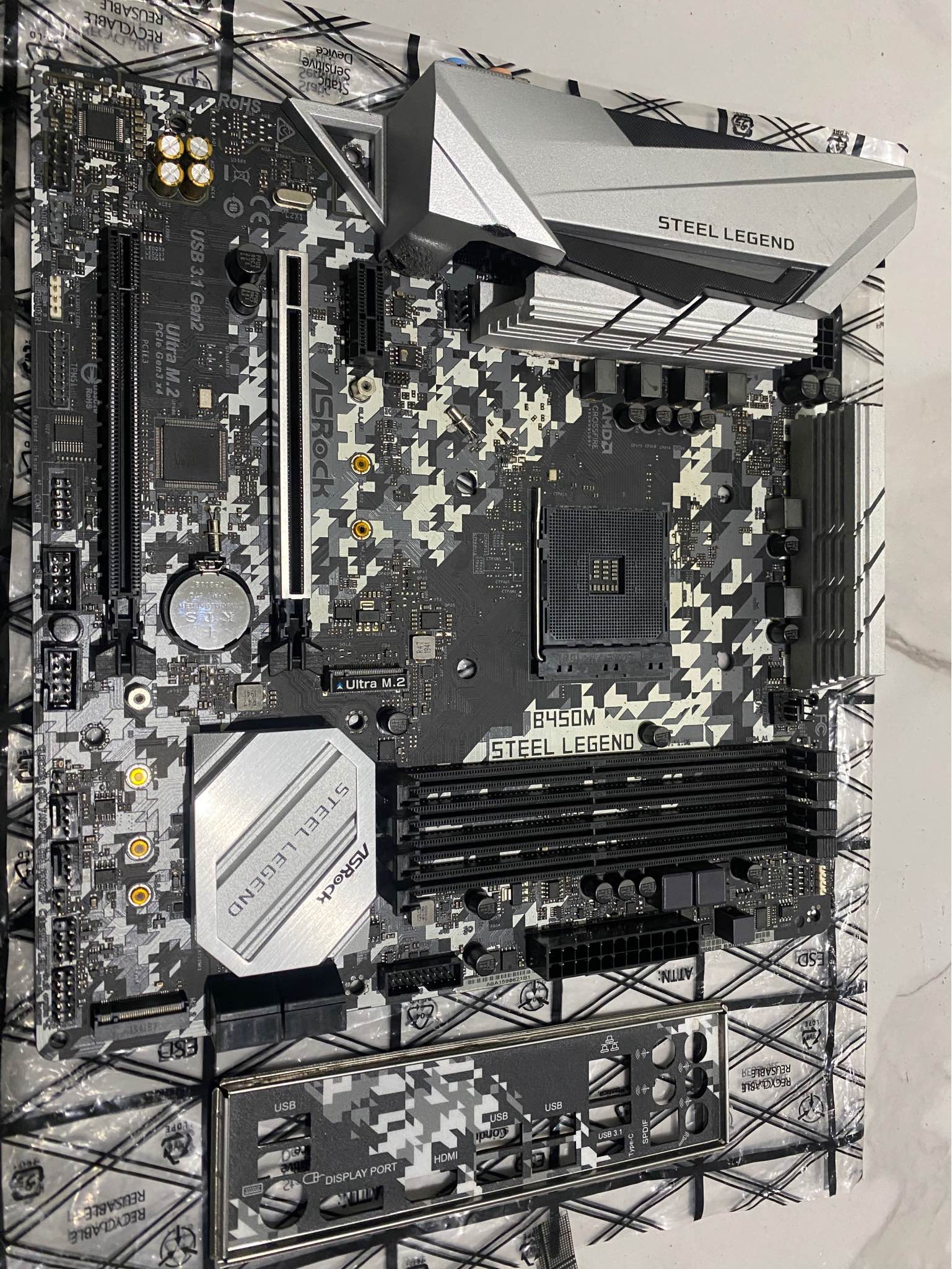 Asrock Motherboard Steel Legend B450m Rgb Asrock B450m Steel 
