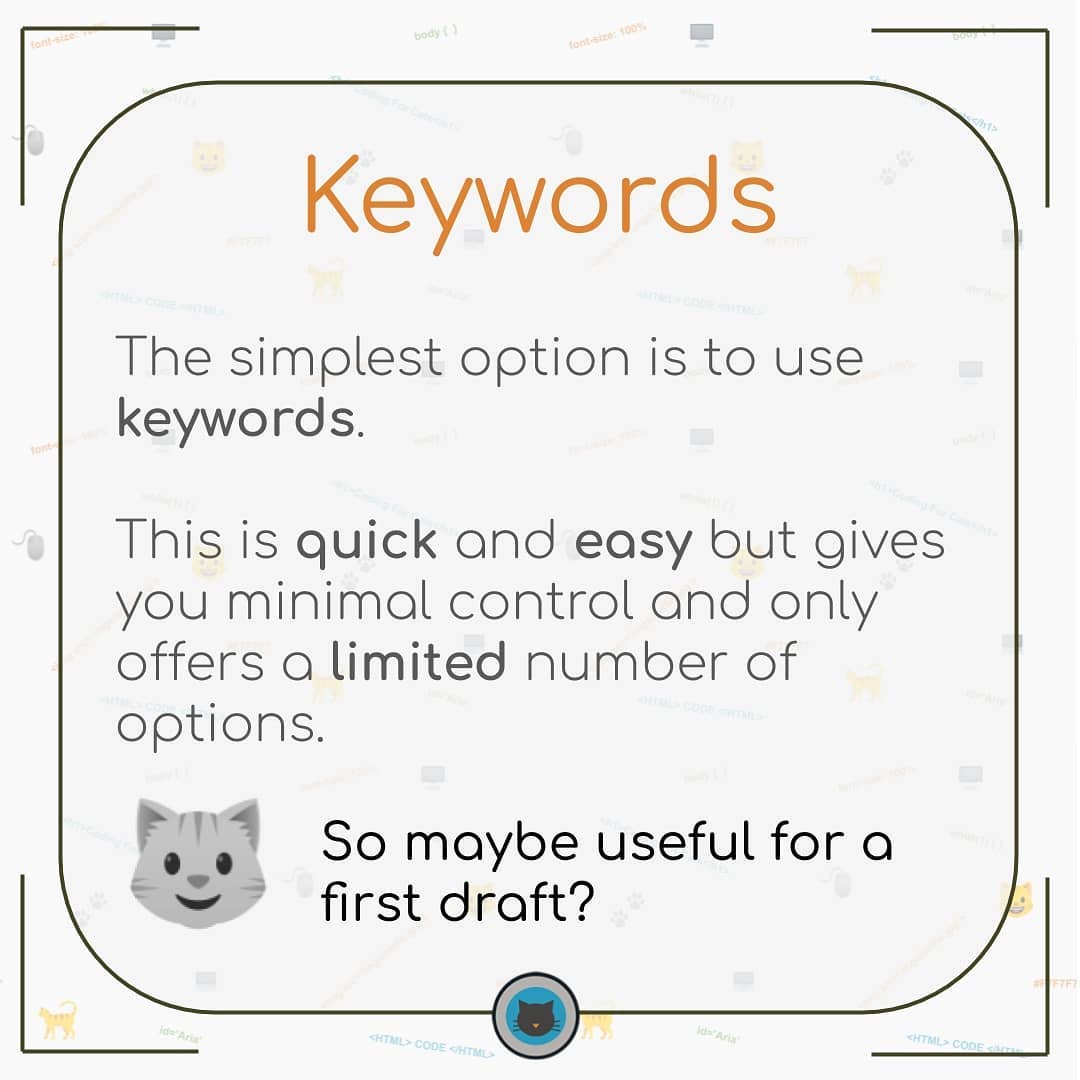 Coding For Cats