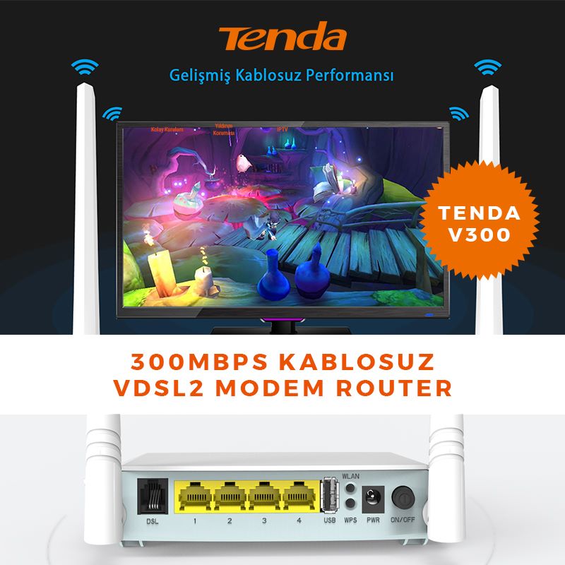 Tenda V300... - Endeks Bilişim San. ve Dış Ticaret AŞ. | Facebook