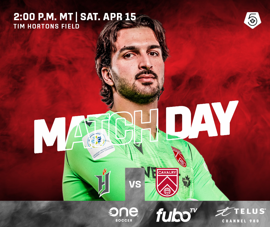 Cavalry - LET'S RIDE! 🐎 🆚 Forge Football Club 🕢 2:00 P.M. MT 🏟️ | Tim ...