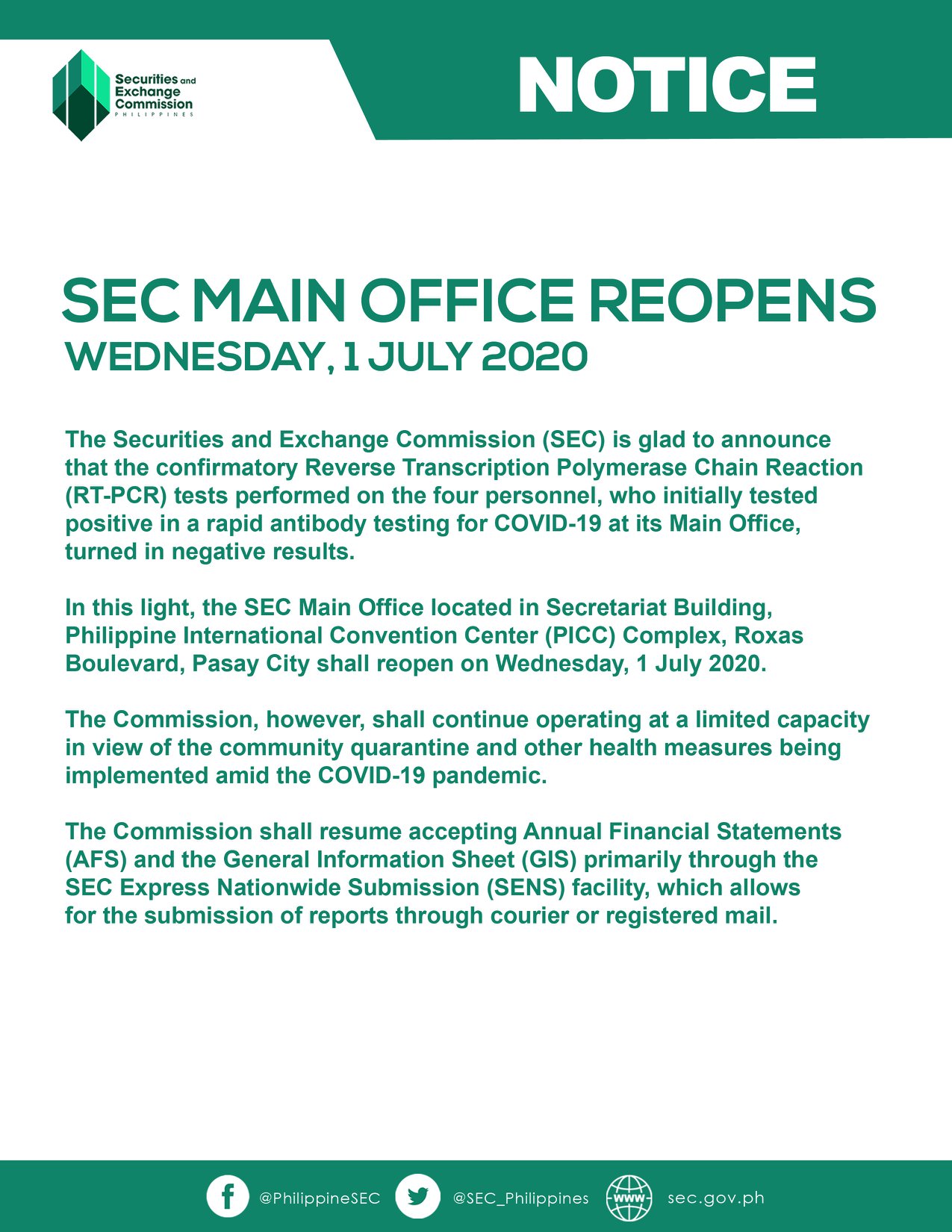 The SEC... - Securities and Exchange Commission Philippines | Facebook