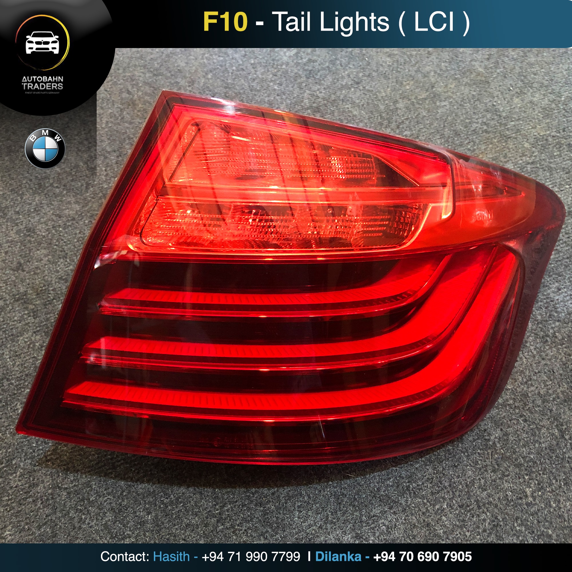 BMW F10 520d Tail... - Autobahn Traders Private Limited