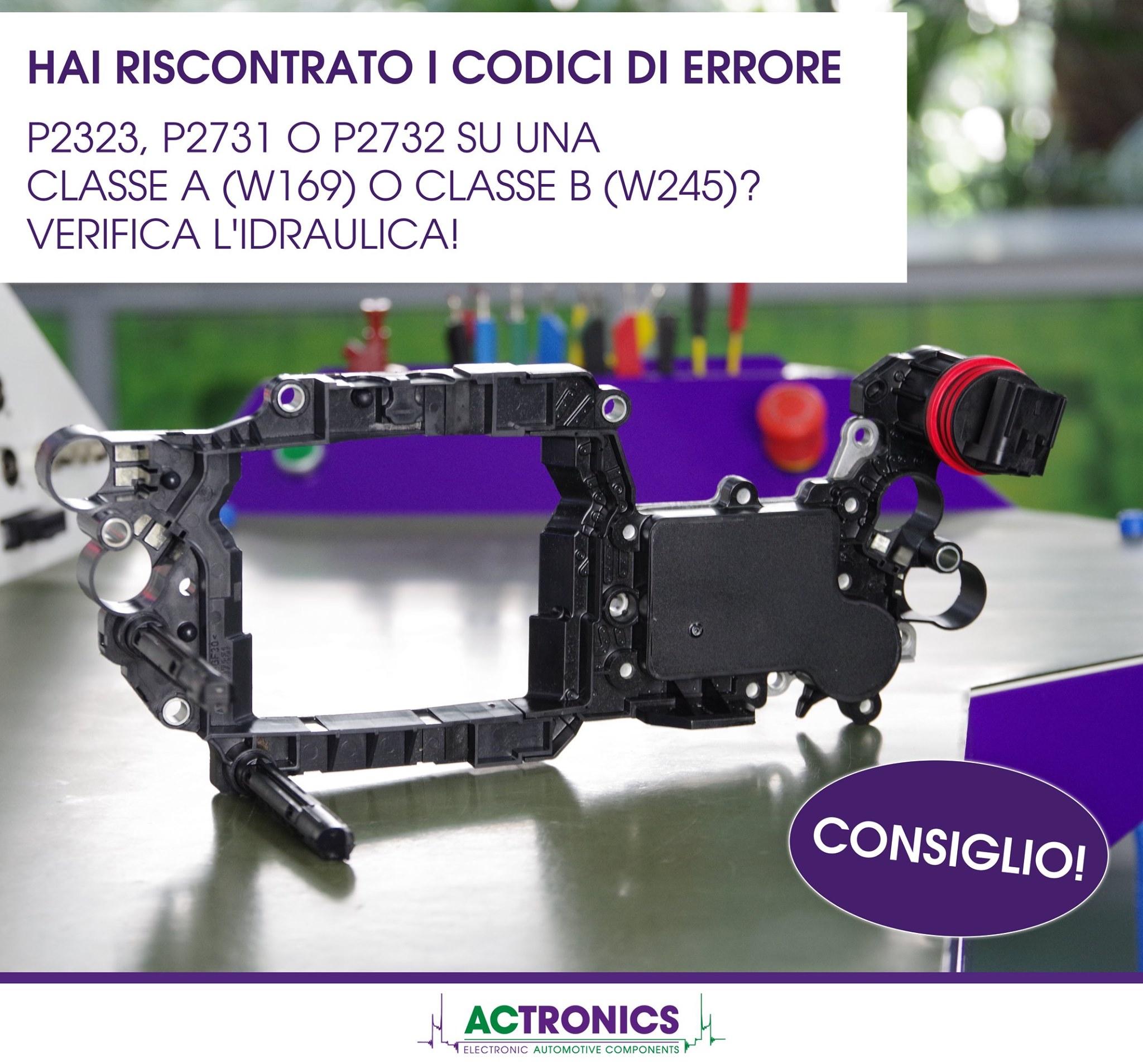 ACtronics Srl - Il sistema Mercedes Autotronic è per molti...