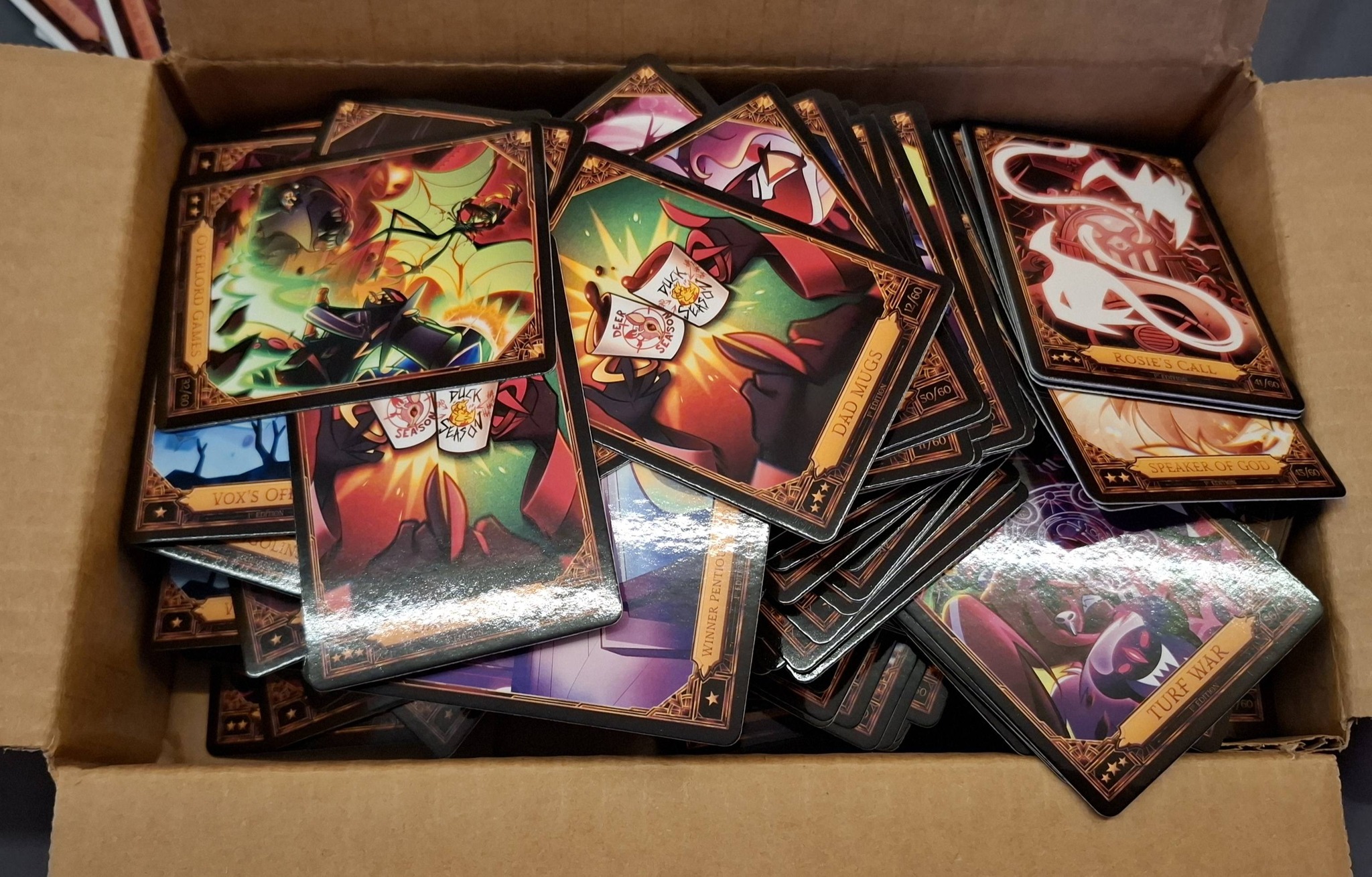 Collecting turf war cards