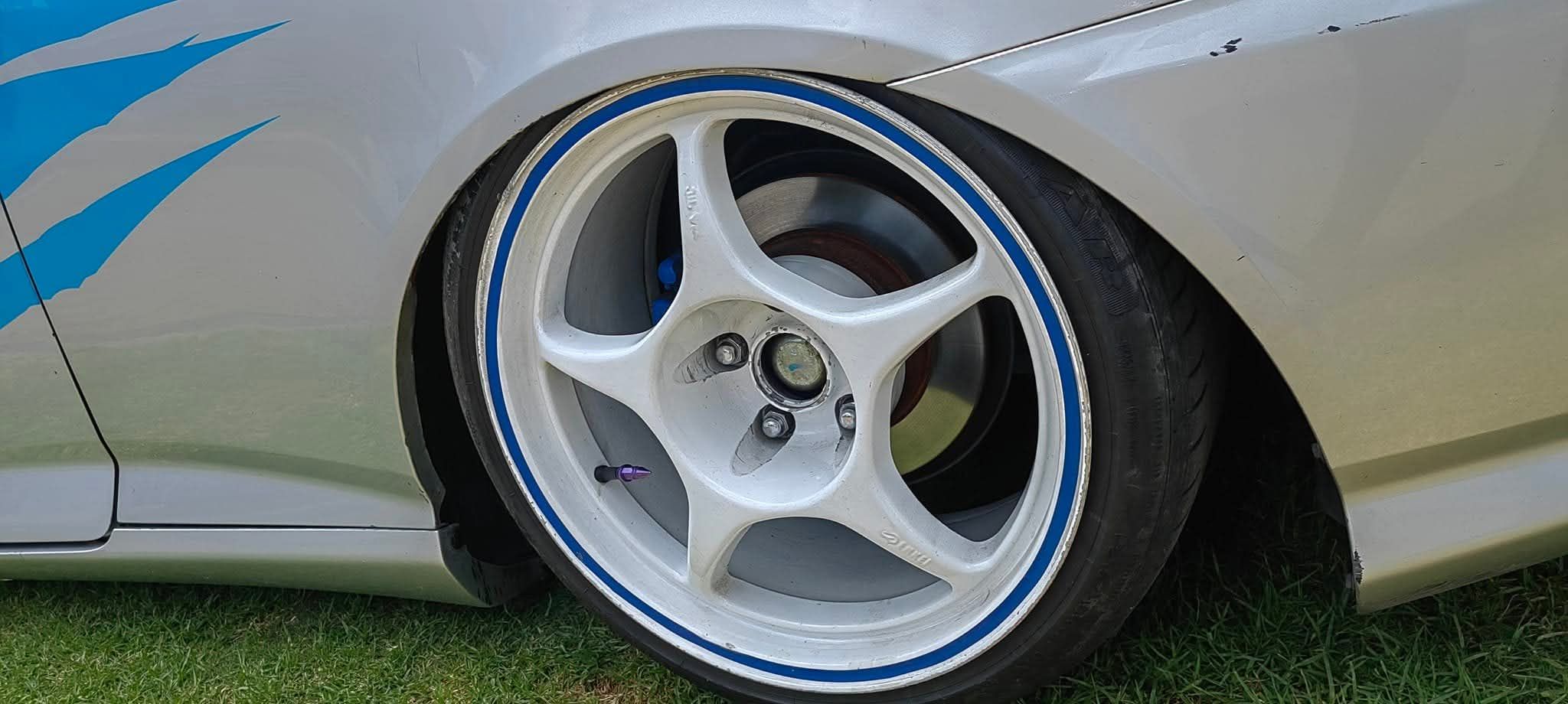 Original Enkei Rp01 wheels for sale 17x9j square set 5x114.3 No 