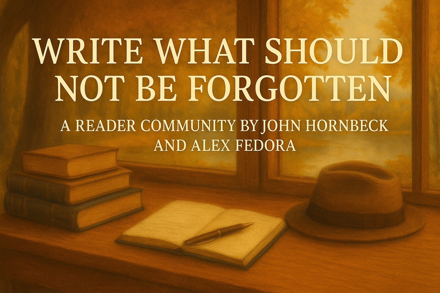 Write What Should Not Be Forgotten | Facebook