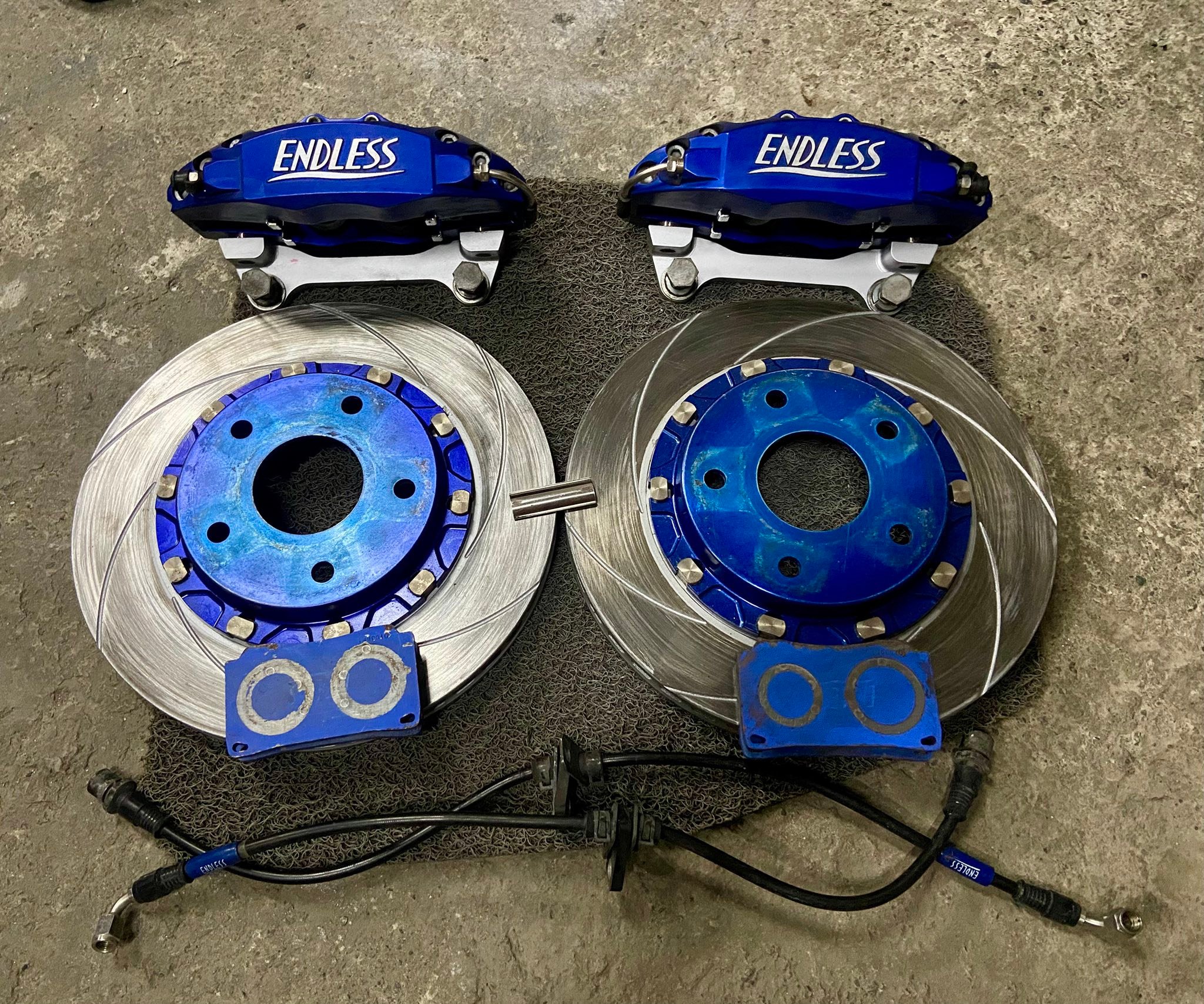 パーツ FIT RS GK5 ENDLESS Brake Caliper Kit Endless brake caliper kit for sale for Honda Jazz Fit GK5