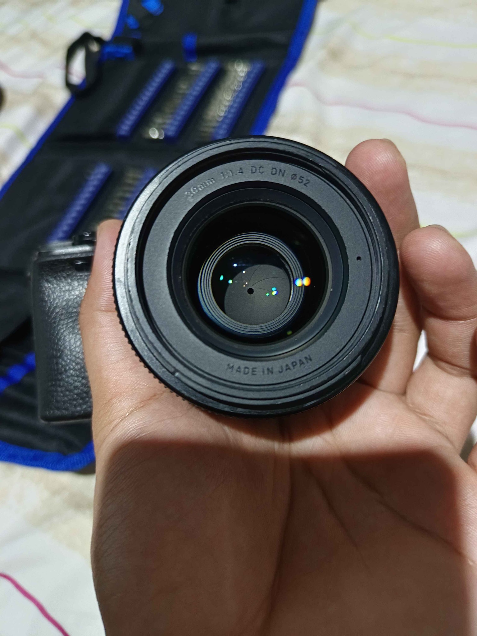 Sony a6400 with Sigma 30mm f1.4 lens