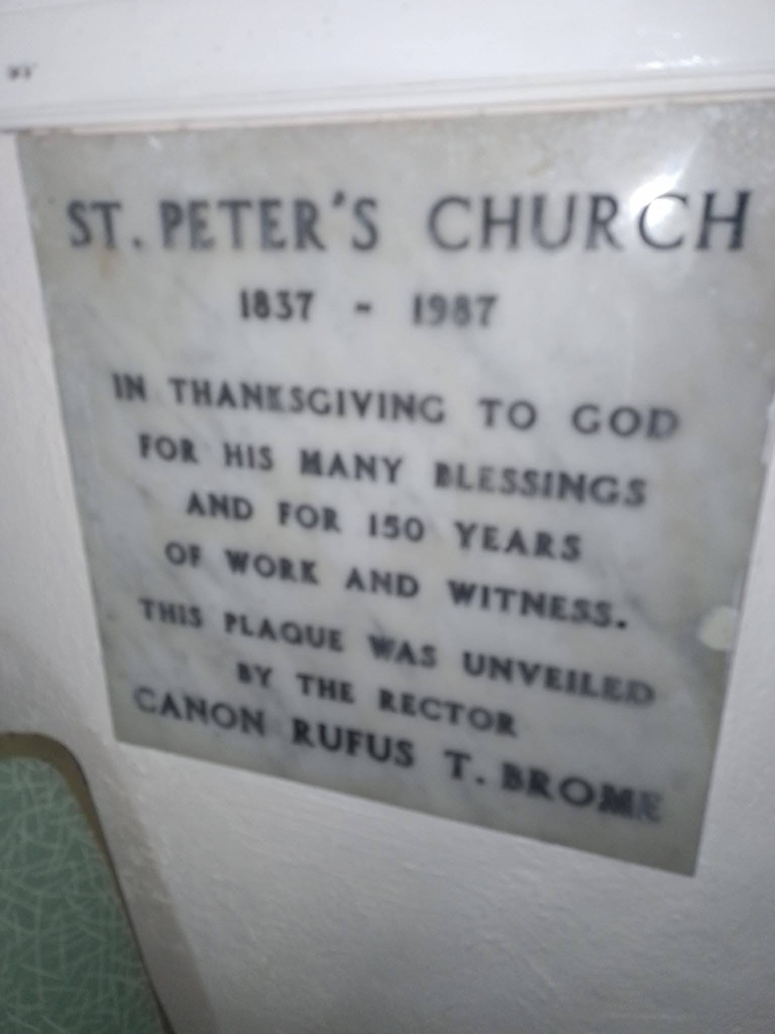 The History of Saint Peter's Parish... - Clement Armstrong | Facebook