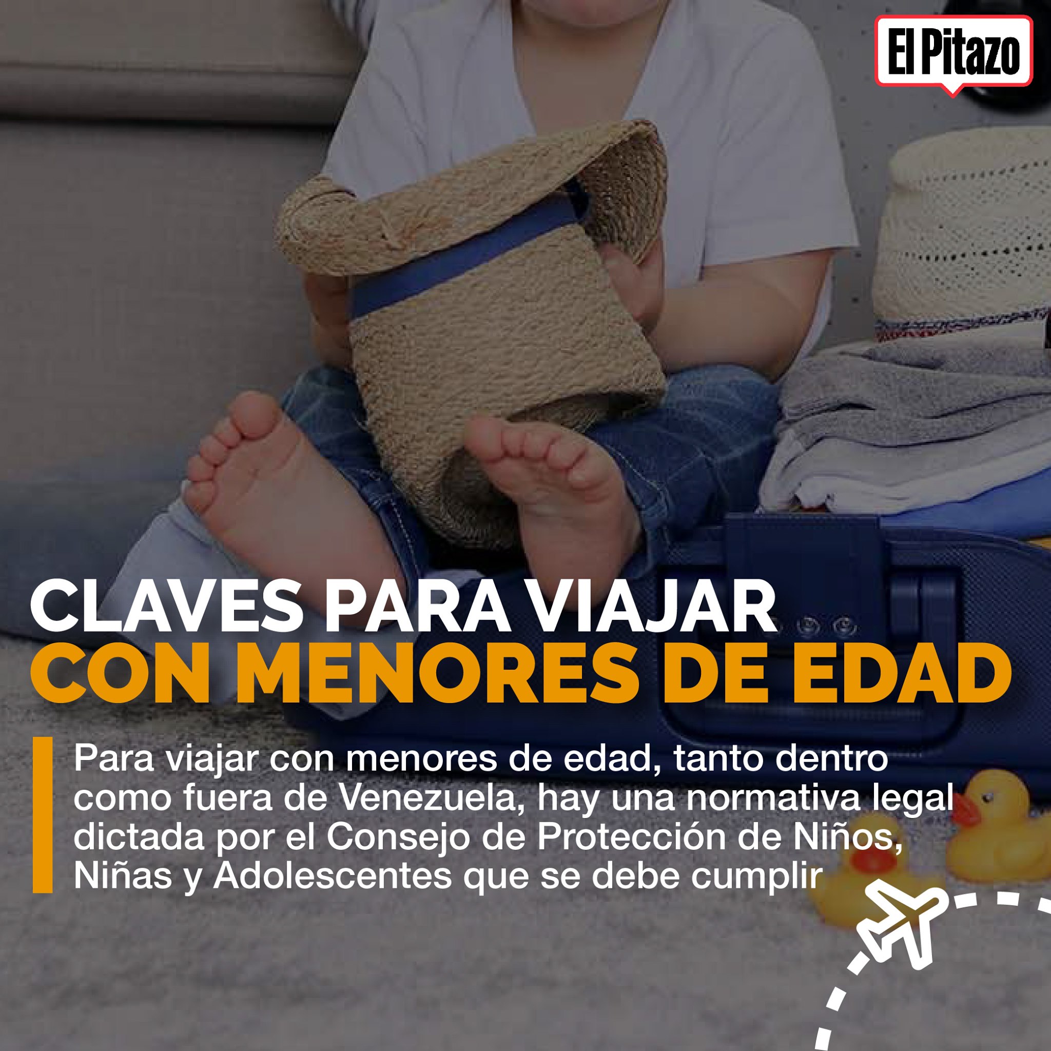El Pitazo - Para viajar con menores de edad, tanto al...