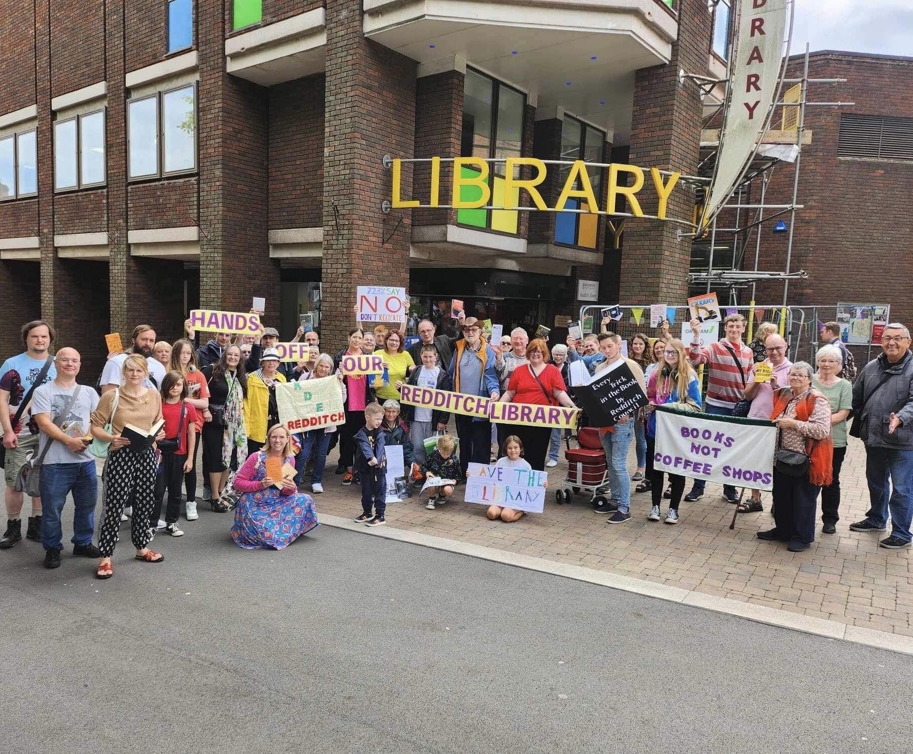 Hands off Redditch Library | Redditch