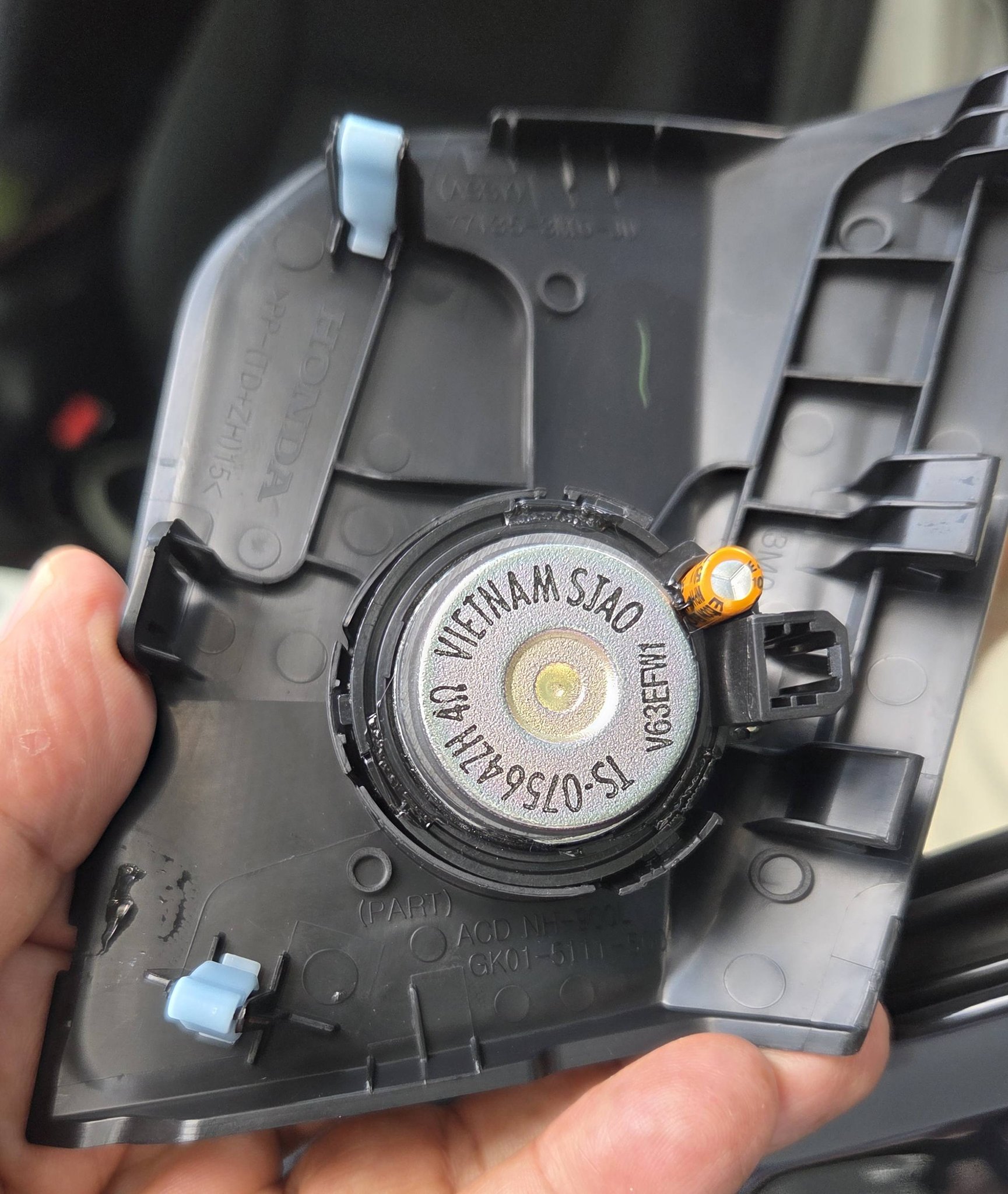 Upgraded vezel 2025 front door speakers