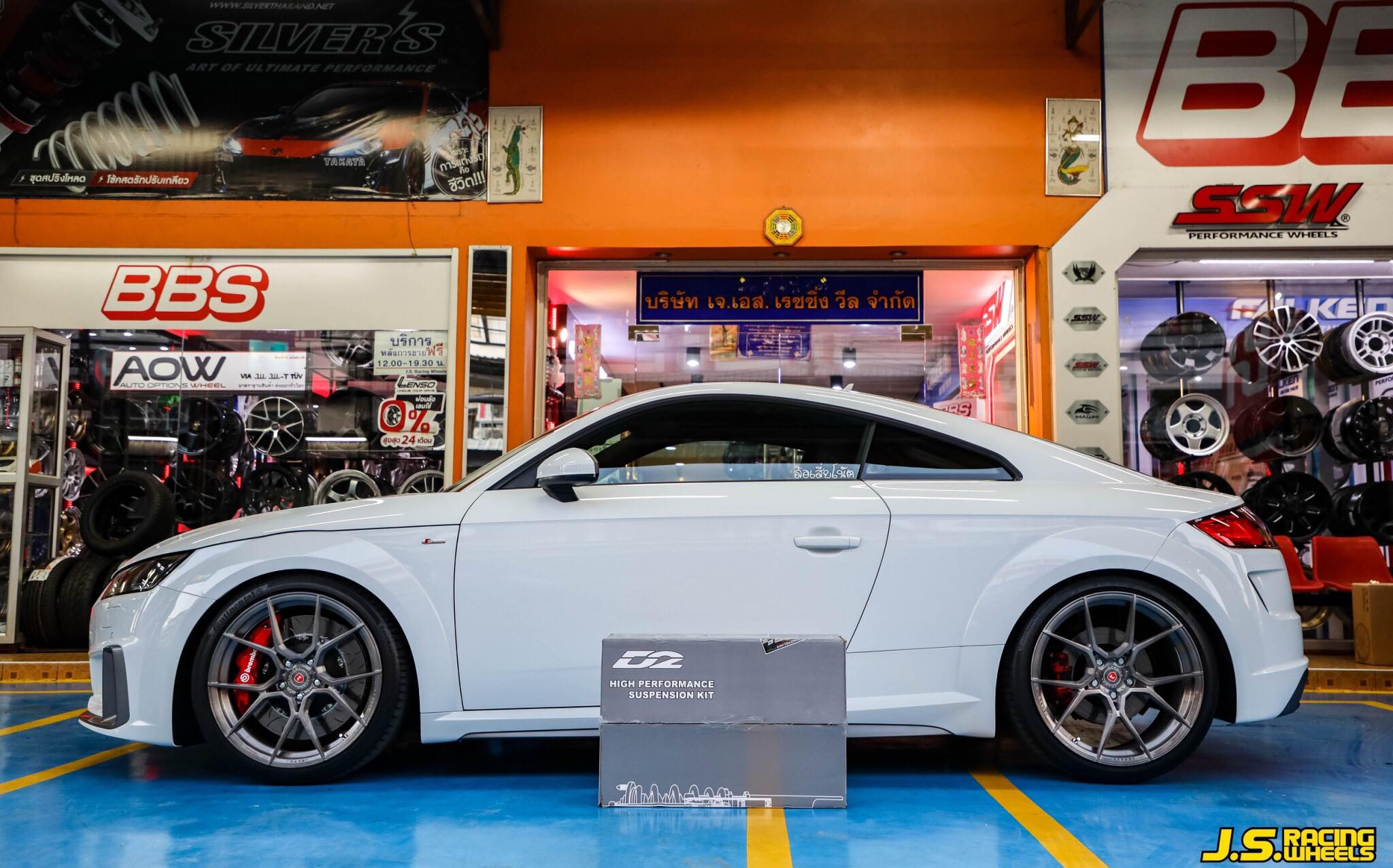 AUDI TT MK3 เน้นความเร็วสูง 220+ ต้องการโช็คที่เอาอยู่ขับมั่นใจ >> โช็ค ...