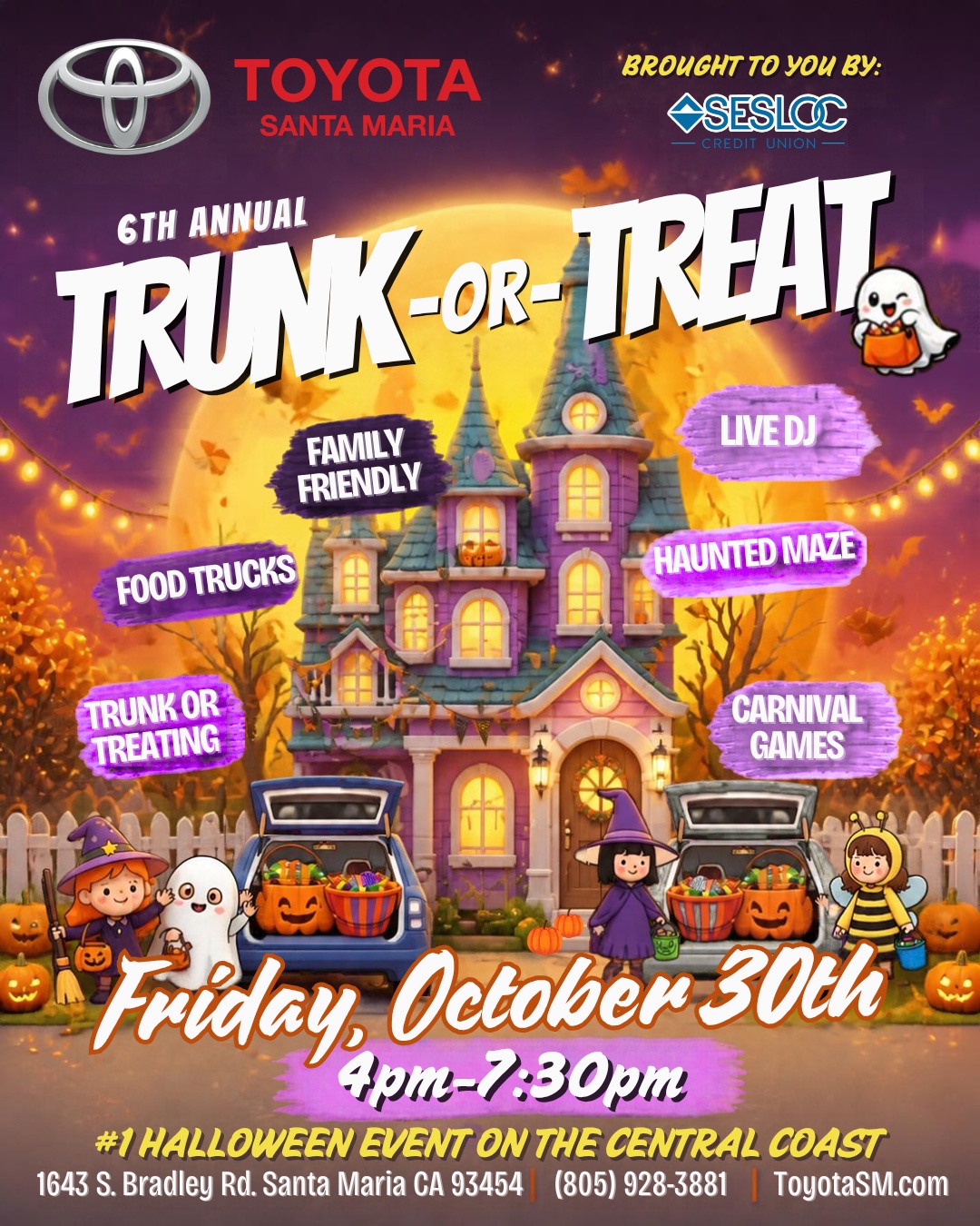 Toyota Santa Maria Trunk or Treat!